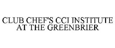 CLUB CHEF'S CCI INSTITUTE AT THE GREENBRIER
