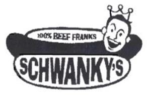 SCHWANKY'S 100% BEEF FRANKS