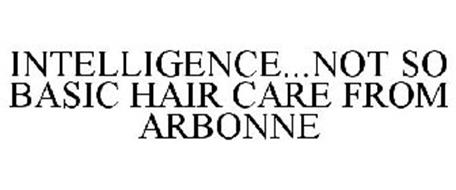 INTELLIGENCE...NOT SO BASIC HAIR CARE FROM ARBONNE