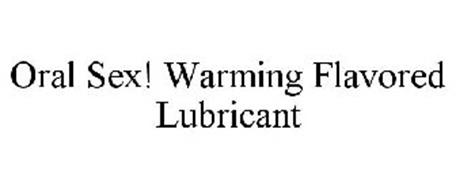ORAL SEX! WARMING FLAVORED LUBRICANT