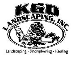 KGD LANDSCAPING, INC. LANDSCAPING · SNOWPLOWING · HAULING