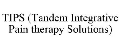 TIPS (TANDEM INTEGRATIVE PAIN THERAPY SOLUTIONS)