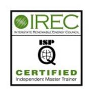 IREC INTERSTATE RENEWABLE ENERGY COUNCIL ISPQ CERTIFIED INDEPENDENT MASTER TRAINER