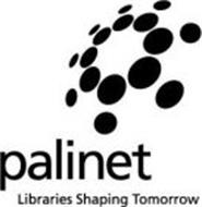 PALINET LIBRARIES SHAPING TOMORROW