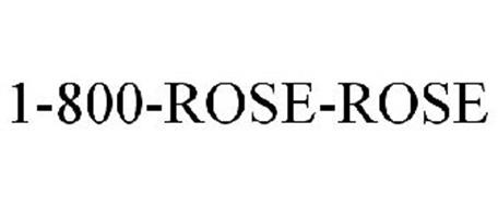1-800-ROSE-ROSE