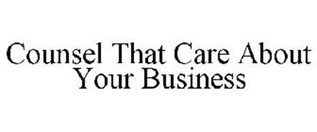 COUNSEL THAT CARE ABOUT YOUR BUSINESS