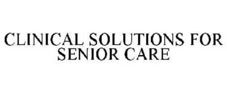 CLINICAL SOLUTIONS FOR SENIOR CARE