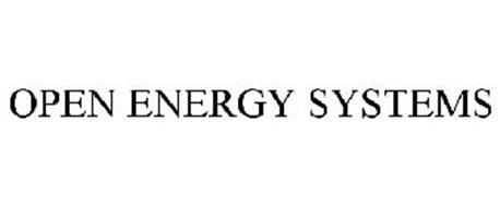 OPEN ENERGY SYSTEMS