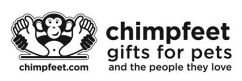 CHIMPFEET.COM CHIMPFEET GIFTS FOR PETS AND THE PEOPLE THEY LOVE