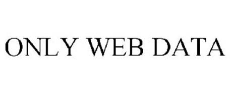 ONLY WEB DATA