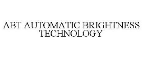 ABT AUTOMATIC BRIGHTNESS TECHNOLOGY