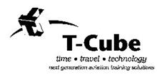 T T T T-CUBE TIME · TRAVEL · TECHNOLOGY NEXT GENERATION AVIATION TRAINING SOLUTIONS