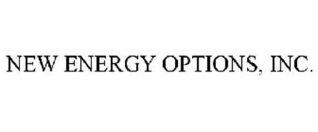 NEW ENERGY OPTIONS, INC.