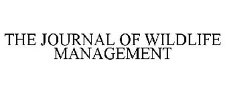 THE JOURNAL OF WILDLIFE MANAGEMENT
