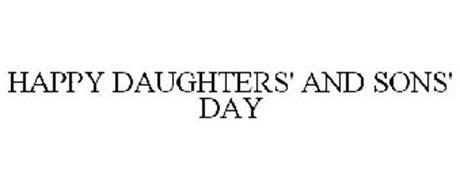 HAPPY DAUGHTERS' AND SONS' DAY