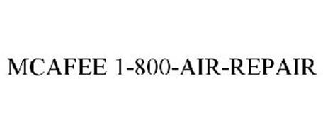 MCAFEE 1-800-AIR-REPAIR