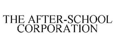 THE AFTER-SCHOOL CORPORATION