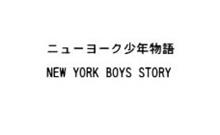 NEW YORK BOYS STORY