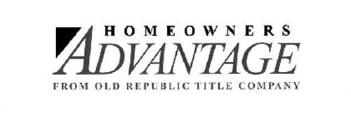 HOMEOWNERS ADVANTAGE FROM OLD REPUBLIC TITLE COMPANY