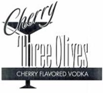 CHERRY THREE OLIVES CHERRY FLAVORED VODKA