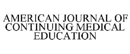 AMERICAN JOURNAL OF CONTINUING MEDICAL EDUCATION