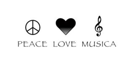 PEACE LOVE MUSICA