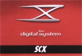 THE DIGITAL SYSTEM SCX