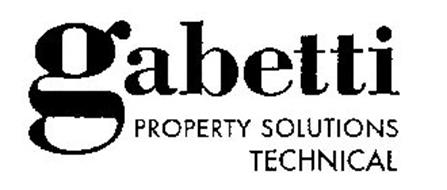 GABETTI PROPERTY SOLUTIONS TECHNICAL PROPERTY SOLUTIONS TECHNICAL