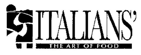 ITALIANS' THE ART OF FOOD