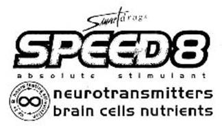 SMART DRUGS SPEED8 ABSOLUTE STIMULANT NEUROTRANSMITTERS BRAIN CELLS NUTRIENTS UP TO 8 HOURS LASTING STIMULATION