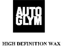 AUTO GLYM HIGH DEFINITION WAX