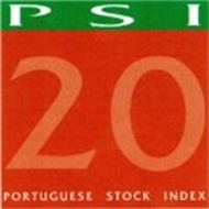 P S I 20 PORTUGUESE STOCK INDEX