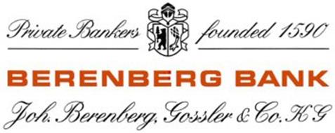 BERENBERG BANK PRIVATE BANKERS FOUNDED 1590 JOH BERENBERG GOSSLER & CO K G