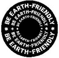 BE EARTH-FRIENDLY