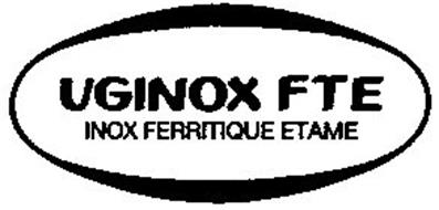UGINOX FTE INOX FERRITIQUE ETAME