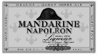 MANDARINE NAPOLEON GRANDE LIQUEUR IMPÉRIALE MANDARINE NAPOLÉON GRAND CUVÉE LIQUEUR GRANDE LIQUEUR IMPÉRIALE TRADITION DEPUIS 1892