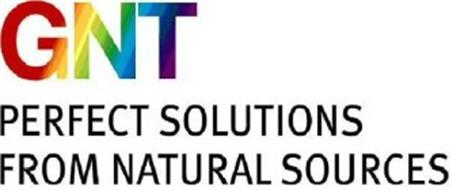 GNT PERFECT SOLUTIONS FROM NATURAL SOURCES