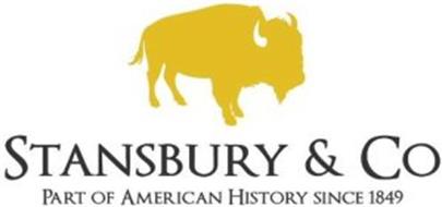 STANSBURY & CO PART OF AMERICAN HISTORY SINCE 1849