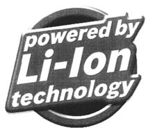 POWERED BY LI-ION TECHNOLOGY