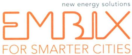 NEW ENERGY SOLUTIONS EMBIX FOR SMARTER CITIES