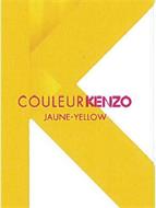 K COULEUR KENZO JAUNE-YELLOW