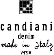 CANDIANI DENIM MADE IN ITALY 1938