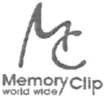 MC MEMORY CLIP WORLD WIDE