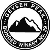 GEYSER PEAK BONDED WINERY NO. 29