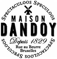 MAISON DANDOY DEPUIS 1829 RUE AU BEURRE BRUXELLES SPECTACULOOS SPECULOOS SPECTACULOOS SPECULOOS