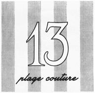 13 PLAGE COUTURE