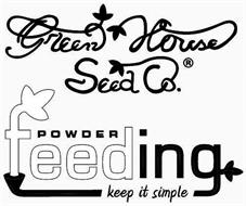 GREEN HOUSE SEED CO. POWDER FEEDING KEEP IT SIMPLE