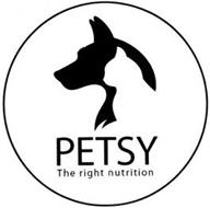 PETSY THE RIGHT NUTRITION