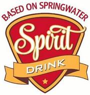 SPIRIT DRINK BASED ON SPRINGWATER