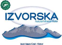 IZVORSKA NATURAL MINERAL WATER KOZUVCANKA SINCE 1995 QUALITY GUARANTEE IZVOR VASOV GRAD - KOZUV